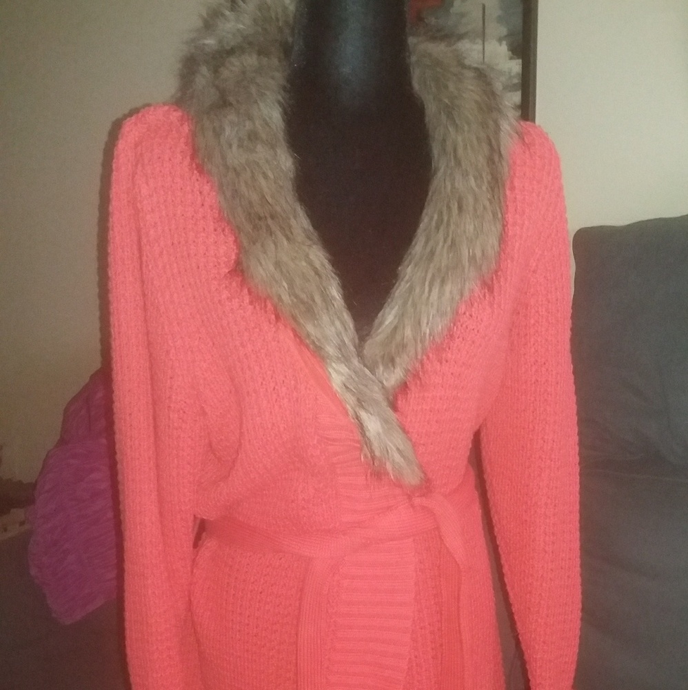 Warm fashionable sweater